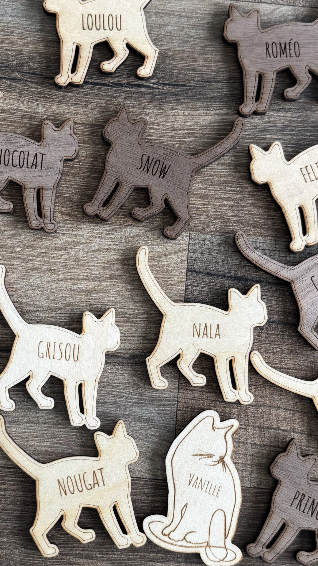 Magnet personnalisé chat
