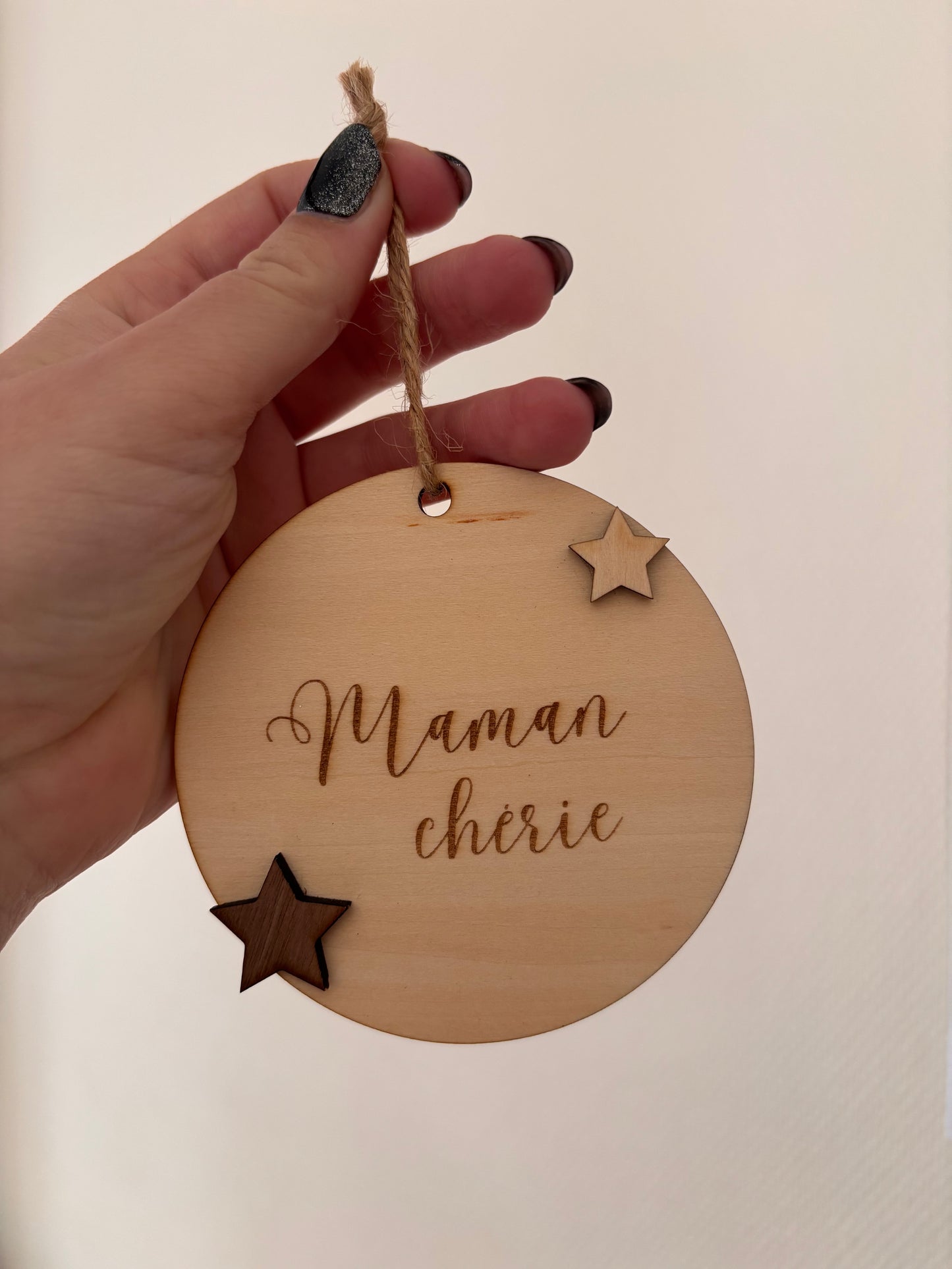 Suspension Noël Maman chérie