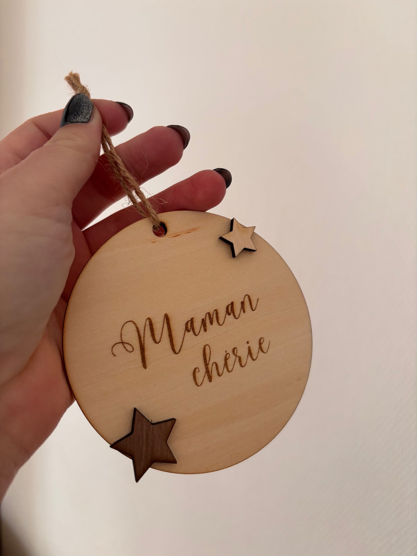 Suspension Noël Maman chérie